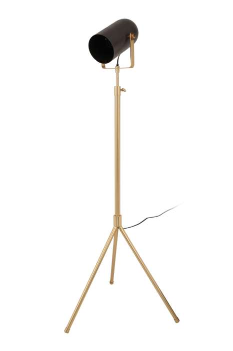 Vloerlamp Celeste 325 zwart/goud
