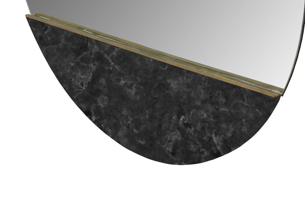 Wandspiegel Duke 125 zwart - Afbeelding 3