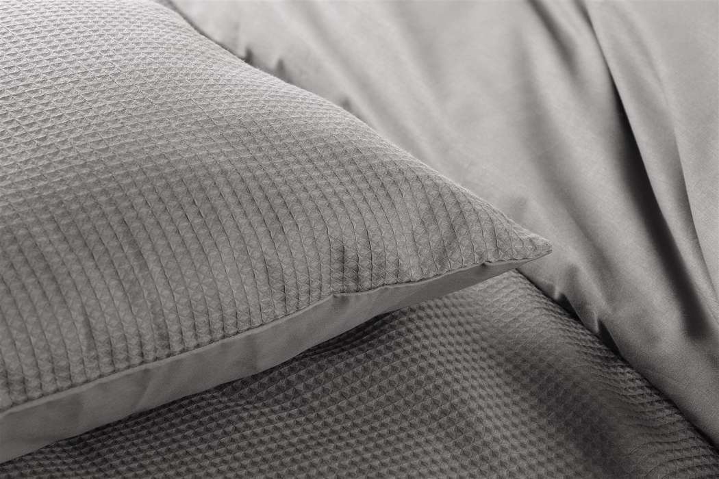 Bed linen Carla 100-GB anthracite 260cm x 220cm / 50cm x 75cm (2 pcs.) - Afbeelding 3