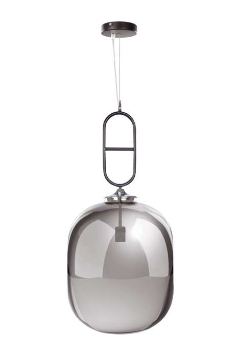 Hanglamp Candor II 400 grijs/zwart