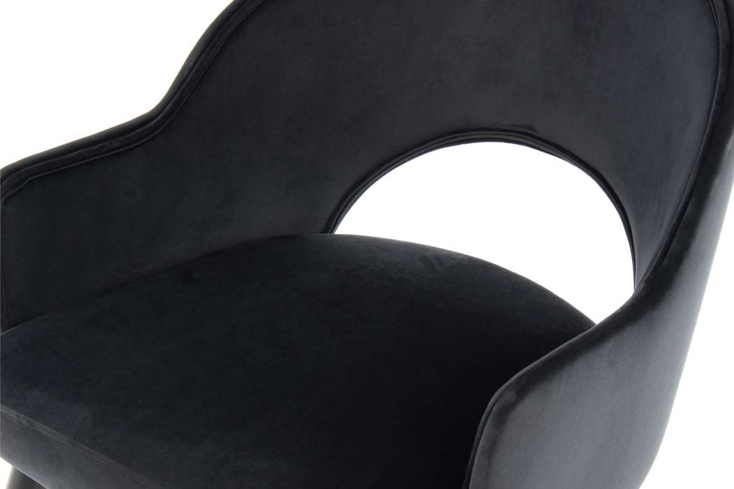 Chair Joris 110 set of 2 black - Afbeelding 4