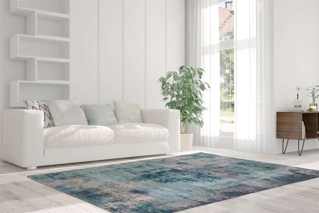 Vintage 8403 blauw/groen 160x230cm - Afbeelding 2