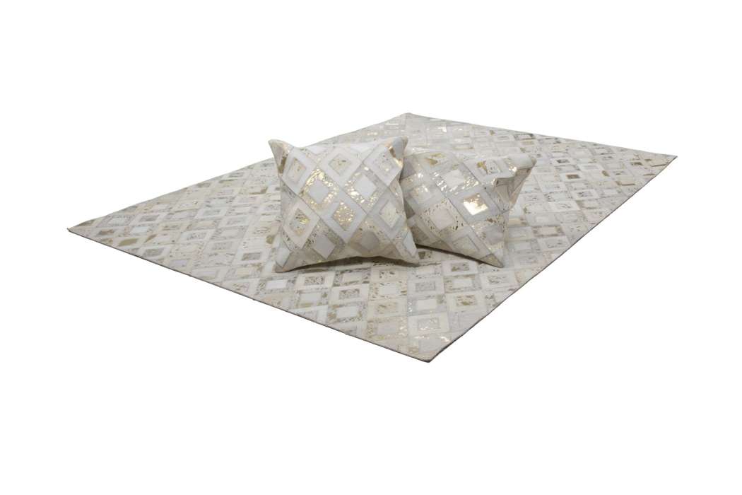 Spark kussen 110 ivoor / goud 40cm x 60cm - Afbeelding 3