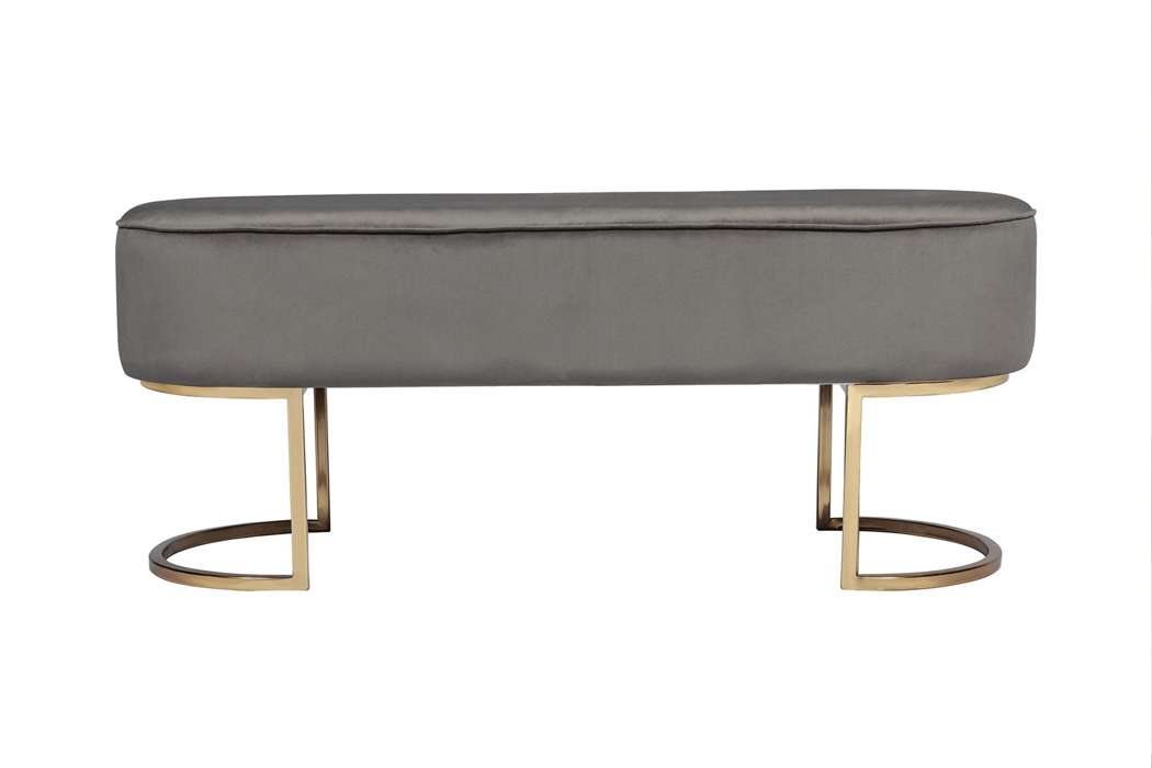 Bench Pera 225 Gray / Gold