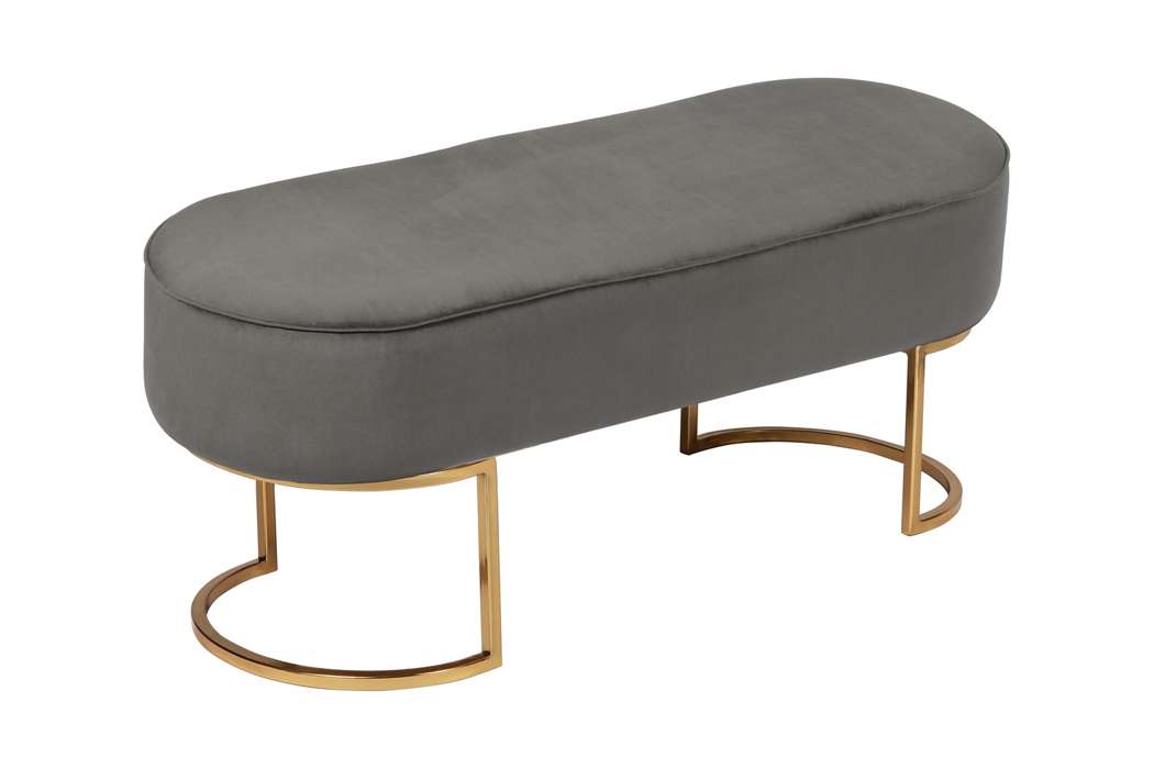 Bench Pera 225 Gray / Gold - Afbeelding 2