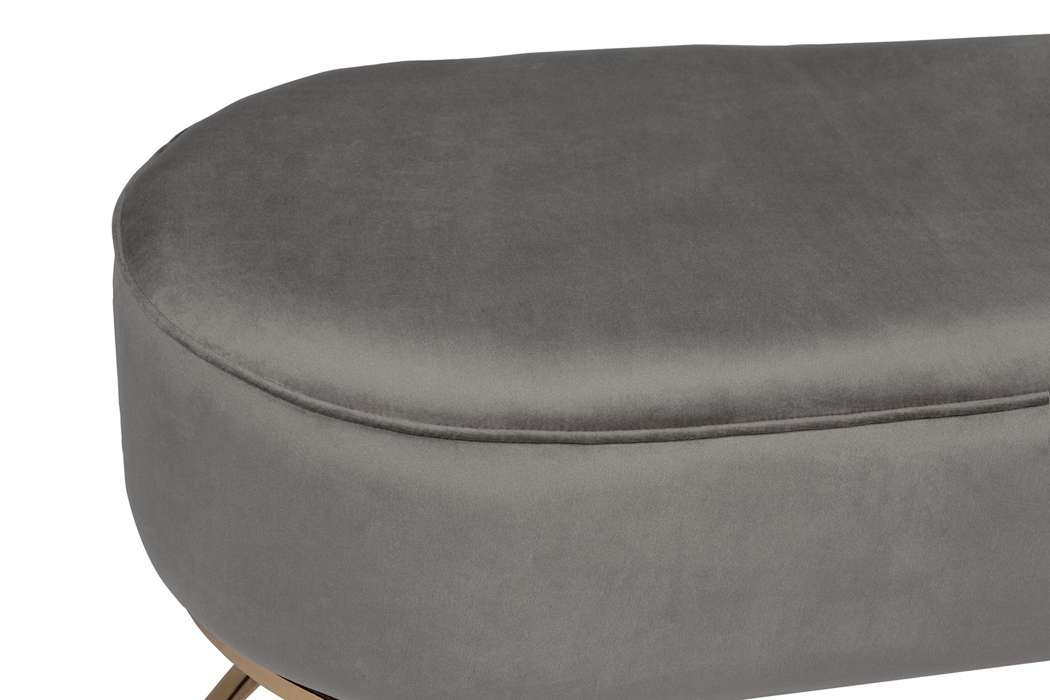 Bench Pera 225 Gray / Gold - Afbeelding 4