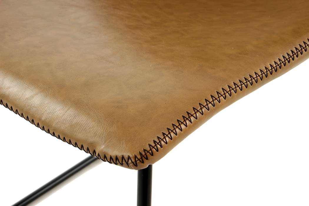 Chair Caila 110 set of 2 light brown - Afbeelding 4