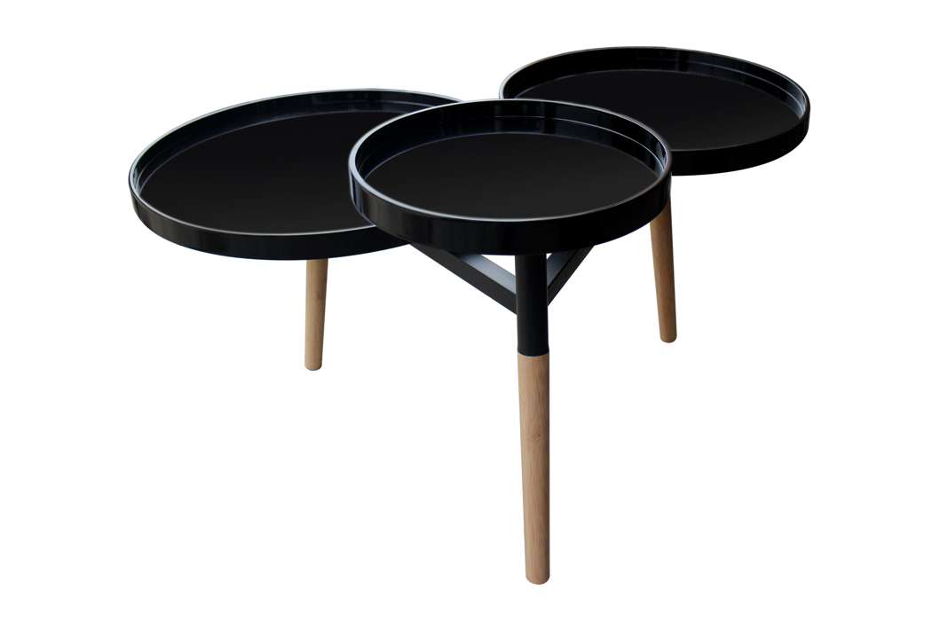 Bijzettafel Butler 110 zwart