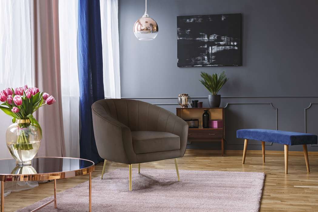 Armchair / Sofa Doreen 125 Braun - Afbeelding 2
