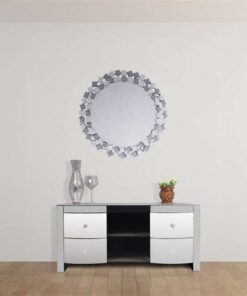 Alternative view of Spiegel Mosaic 1825 zilver/grijs