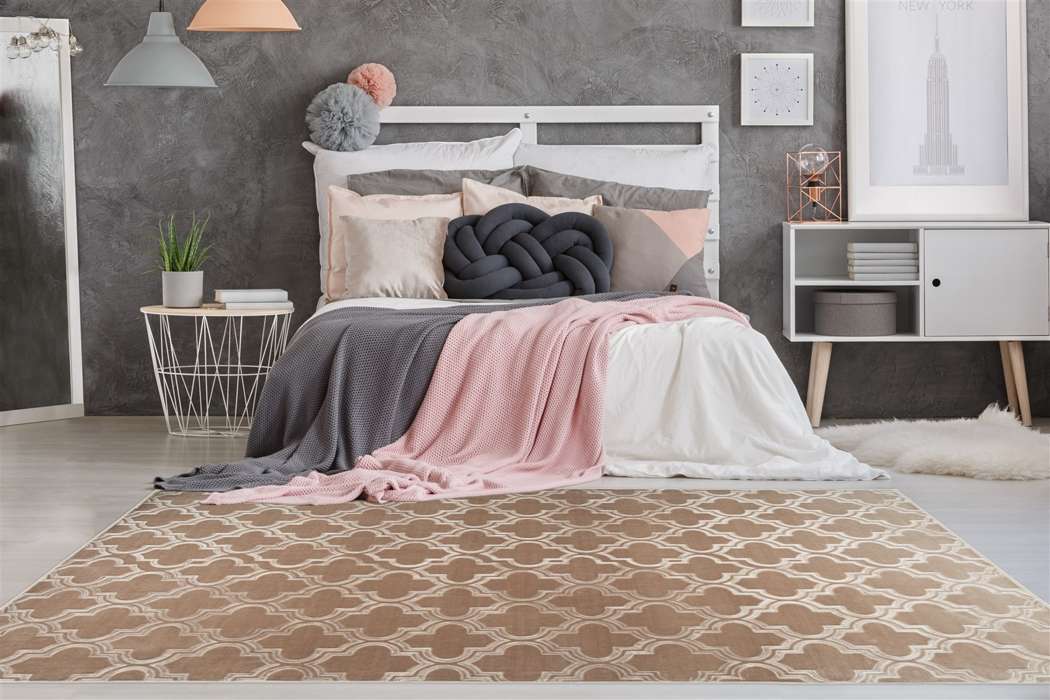 Monroe 100 taupe 160x230cm - Afbeelding 3