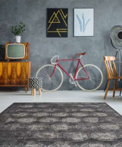 Alternative view of Baroque 700 anthracite 160x230cm