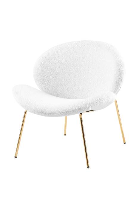 Chair Jaden 125 set of 2 white / gold