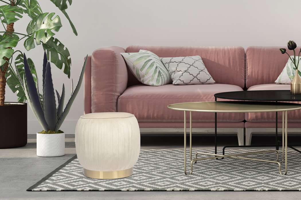 Stool Lilje 125 Cream - Afbeelding 3