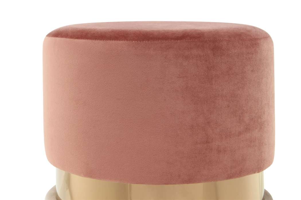 Hocker Gipsy 825 donker roze / Rosé / Taupe - Afbeelding 3