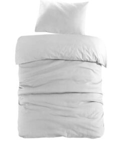 Bed linen Carla 100-NL White 240cm x 240cm / 60cm x 70cm (2 pcs.)