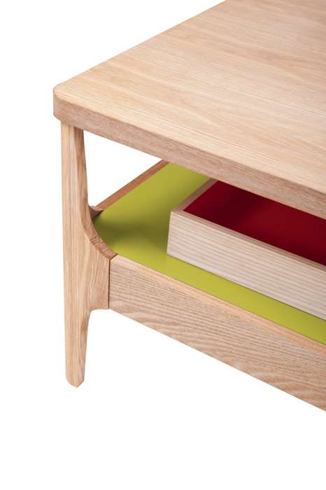 Kaffeetafel Addison II groen - Afbeelding 3