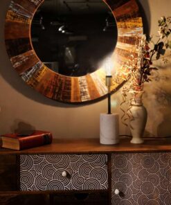 Alternative view of Vloerlamp Caramia 287 wit/brons/zwart