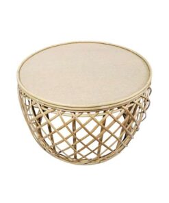 Alternative view of Rattan table Massa 125 Natural