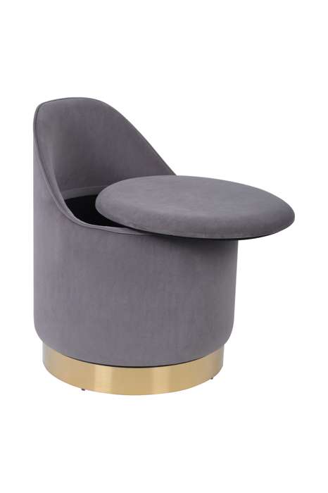 Swivel stool Viktor 125 gray - Afbeelding 2