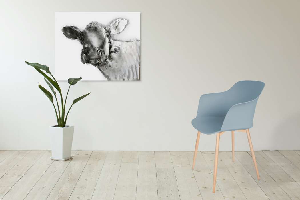 Chair Chester 110 Set of 4 grey-blue - Afbeelding 2