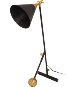 Tafellamp Celeste 225 zwart/goud
