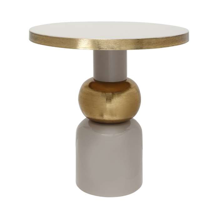 Bijzettafel Art Deco 2025 taupe/goud