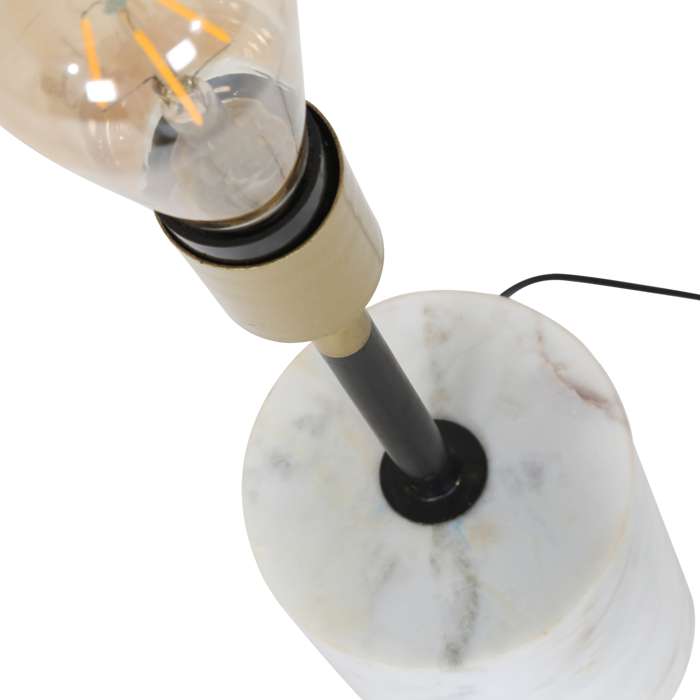 Vloerlamp Caramia 287 wit/brons/zwart - Afbeelding 3