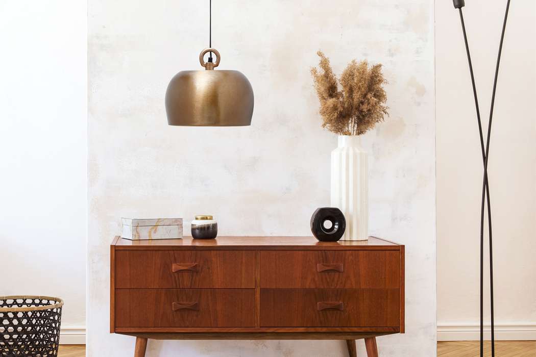 Hanglamp Art Deco 225 koper - Afbeelding 2