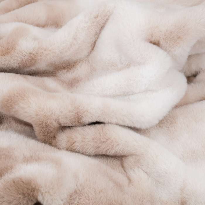 Rumba plaid 500 Taupe 230 x 250 cm - Afbeelding 3