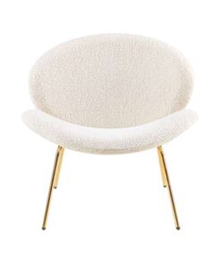 Alternative view of Chair Jaden 125 set of 2 beige / gold