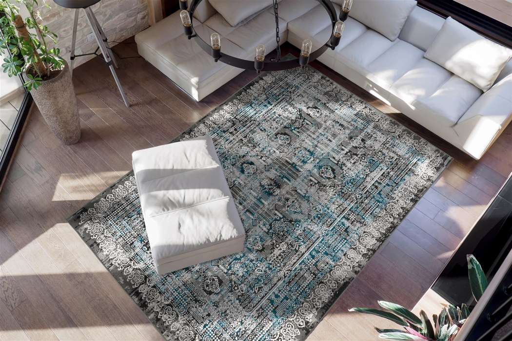 Ariya 525 blauw 200x290cm - Afbeelding 2