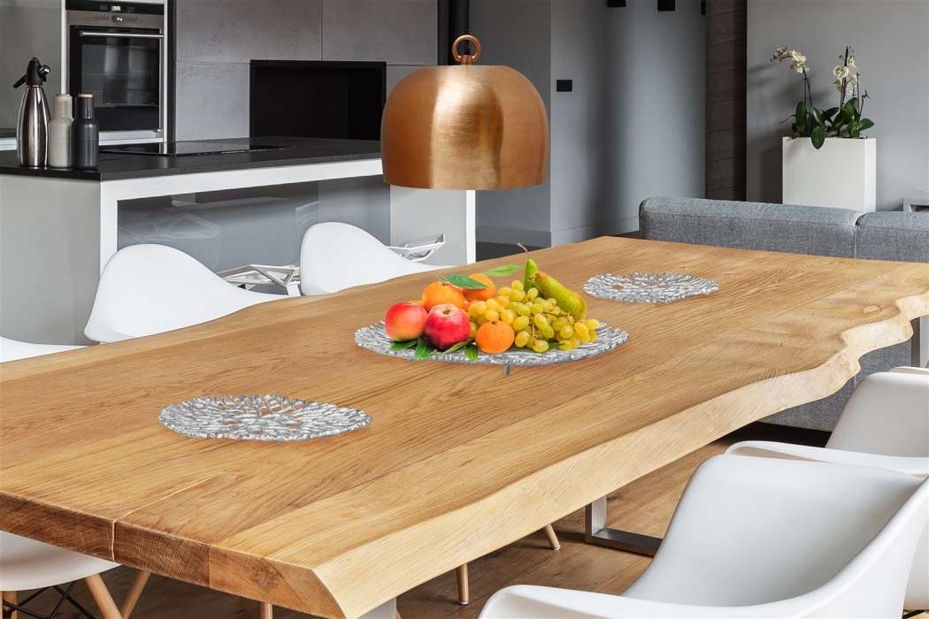 Deco Schaal Dion 125 zilver set v 3 - Afbeelding 2