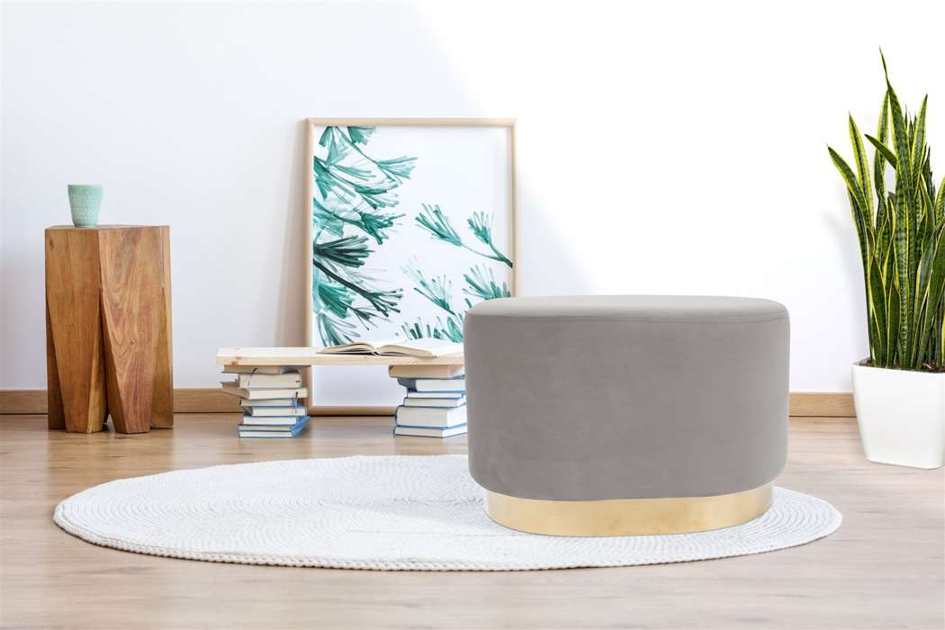 Hocker Nano 410 bruin / grijs - Afbeelding 2