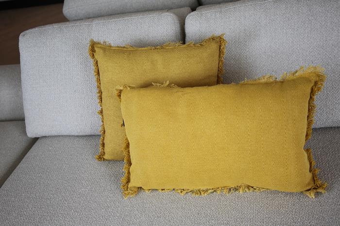 Kussen La Fortuna 45x45cm geel - Afbeelding 2