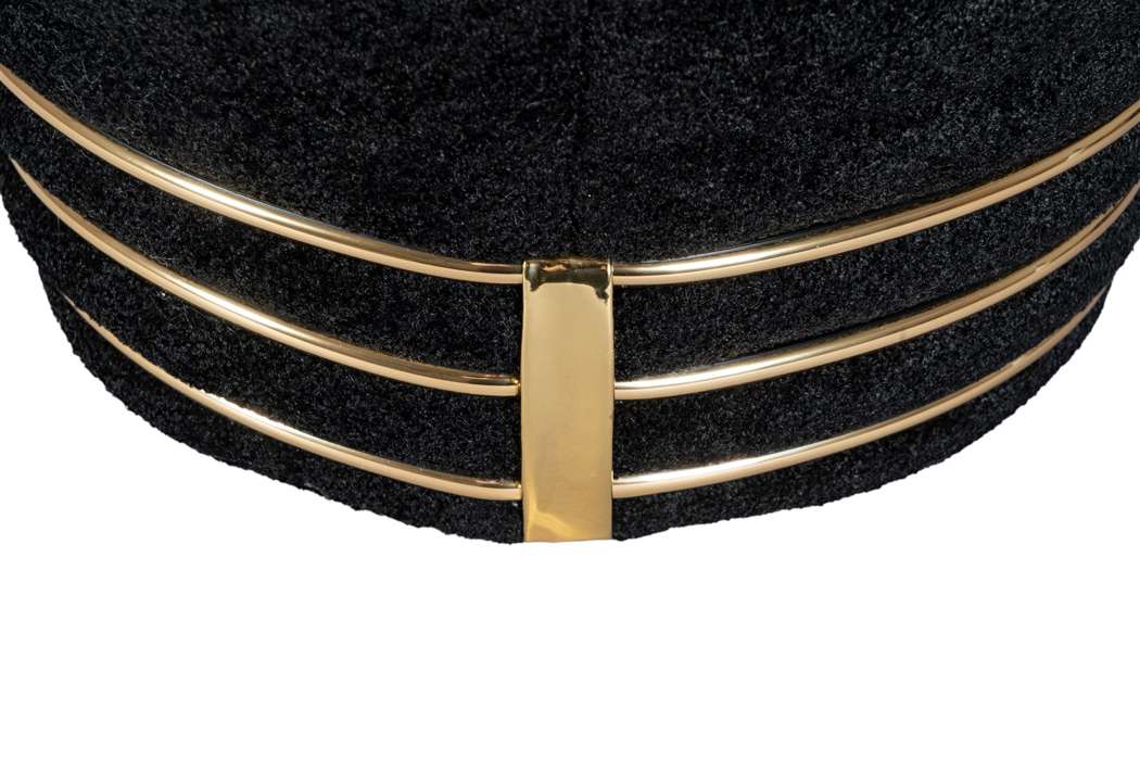 Stool Doric 335 Black / Gold - Afbeelding 4