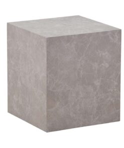 Bijzettafel kubus Cuboid, beige