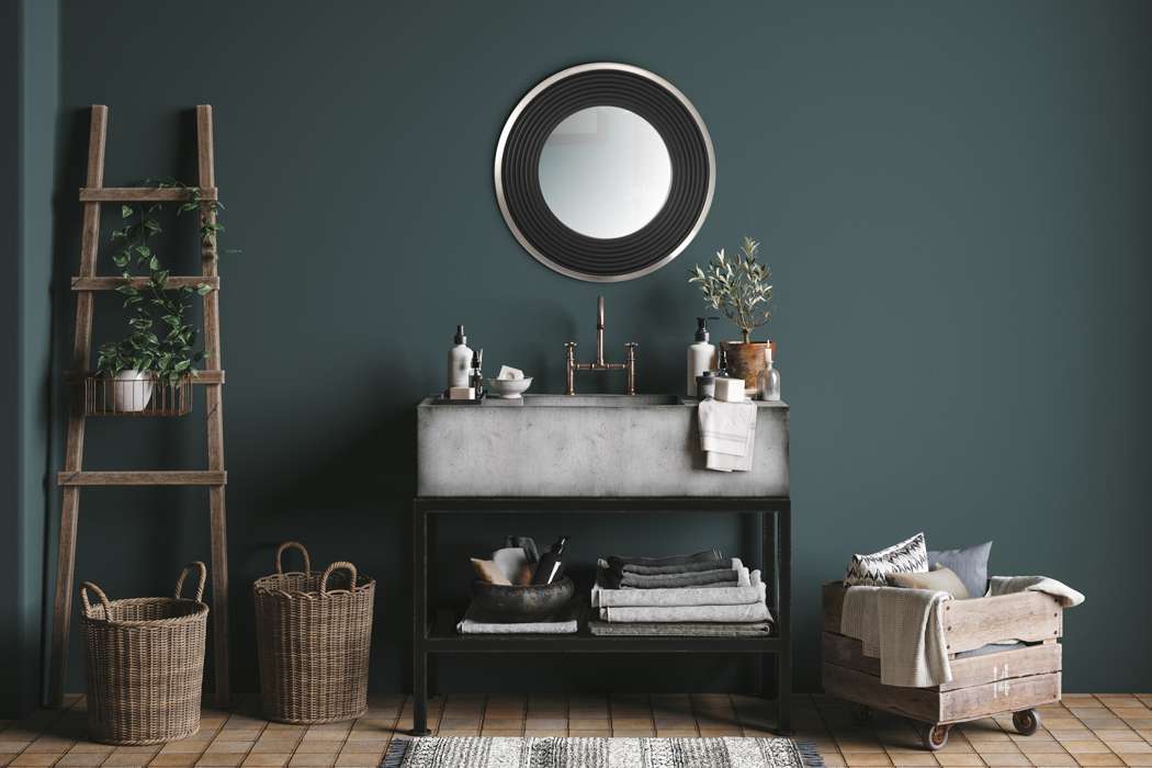 Wall mirror Eleganca 825 silver / black - Afbeelding 2