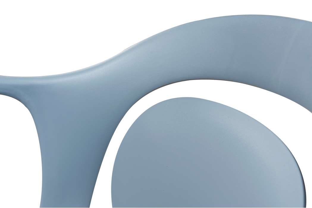 Chair Chuck set 4 grey/blue - Afbeelding 3