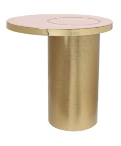 Sidetable Art Deco 2325 rose/goud