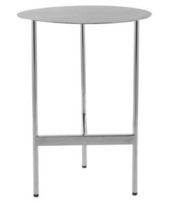 Sidetable Pero 125 zilver