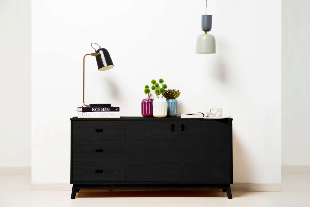 Tafellamp Caroline 387 zwart - Afbeelding 2