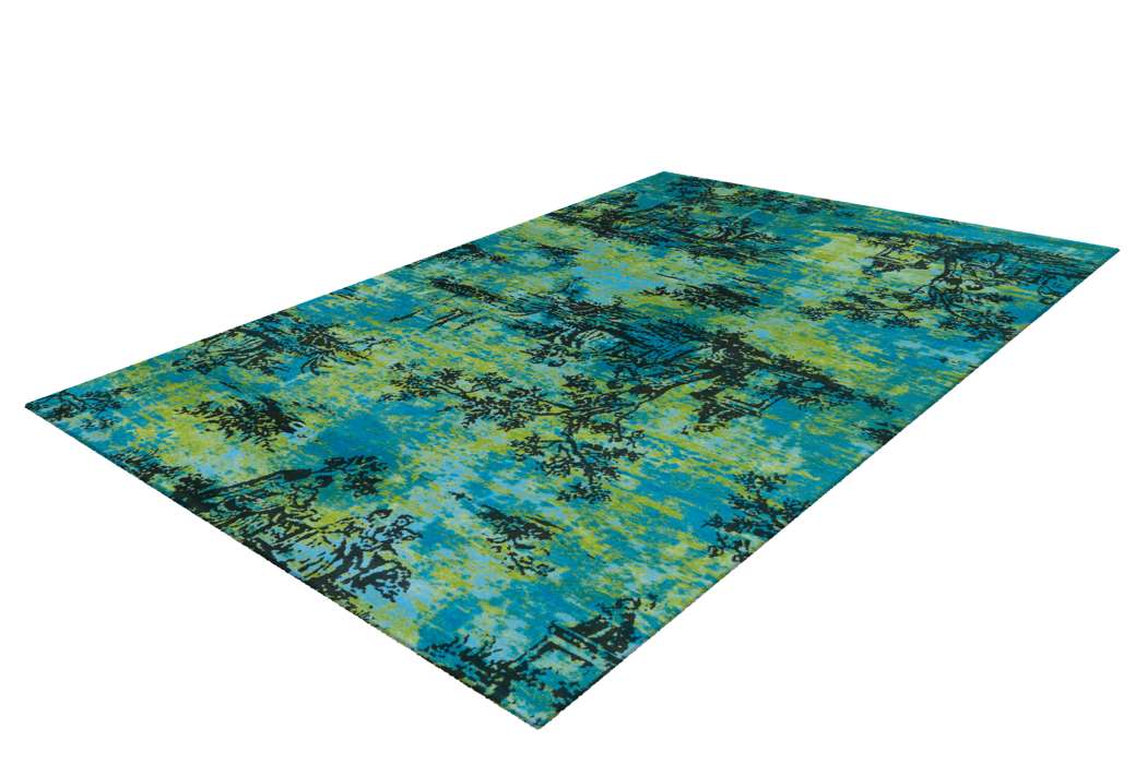 Vintage 5206 turquoise 170x240cm - Afbeelding 4