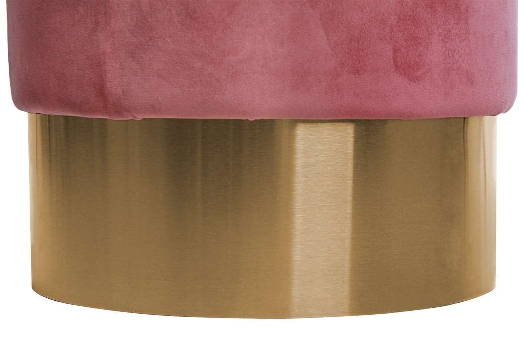 Hocker Aspen 110 oud roze - Afbeelding 3