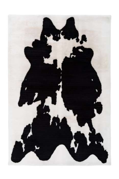 Rabbit Animal 500 zwart/wit 120x160cm