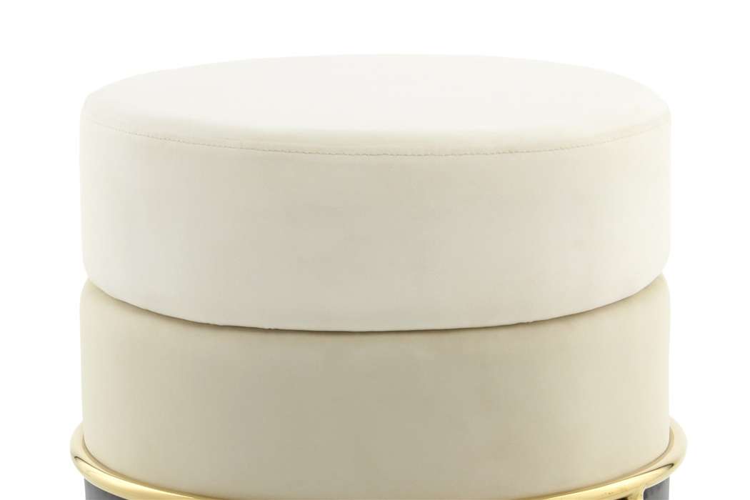 Pouf Matilda 125 Creme - Afbeelding 3