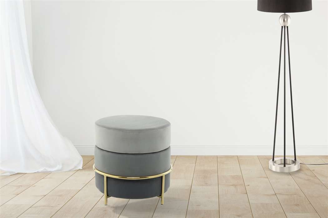 Hocker Matilda 125 grijs - Afbeelding 2