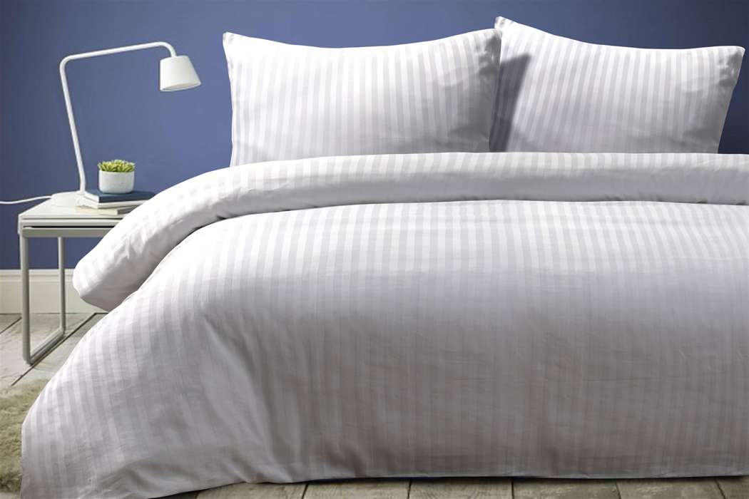Bed linen Valerina 125-AT White 140cm x 200cm - Afbeelding 2