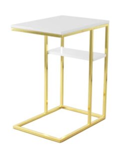 Sidetable Lucilla 225 wit/goud
