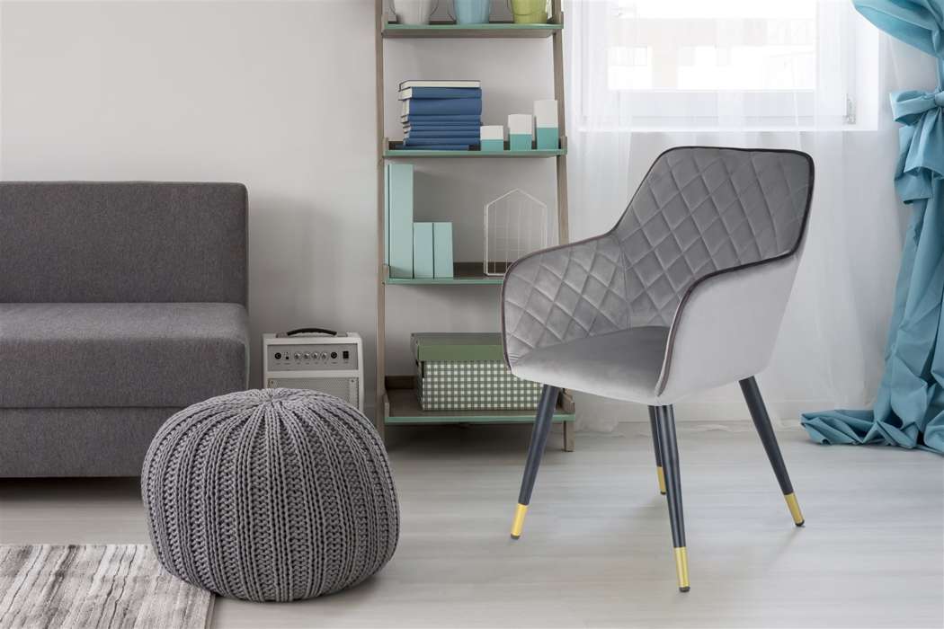 Chair Amino 525 light gray / dark gray - Afbeelding 3
